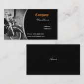 オートバイ 名刺 (正面/裏面)