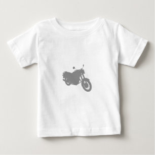 オートバイ: 輪郭のプロフィール: ベビーTシャツ