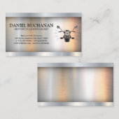 オートバイ | 金属工業 名刺 (正面/裏面)