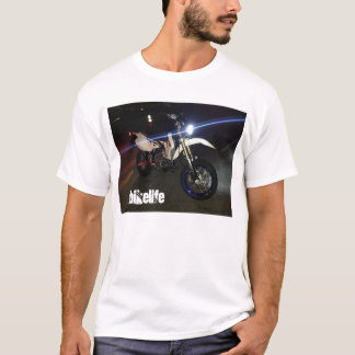 オートバイ、bikelife、suzuki、supermoto tシャツ