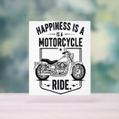 オートバイinデザートサボスウエスタンセット(3) アクリルサイン (ニュートラル)