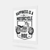 オートバイinデザートサボスウエスタンセット(3) アクリルサイン (傾斜)