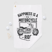 オートバイinデザートサボスウエスタンセット(3) ゴルフタオル (インサイチュ)