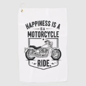 オートバイinデザートサボスウエスタンセット(3) ゴルフタオル (正面)