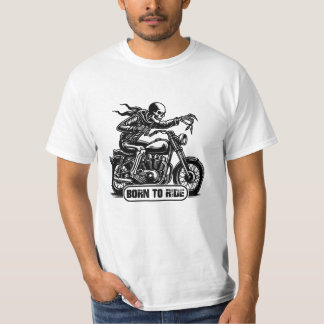 オートバイTシャツデザイン Tシャツ