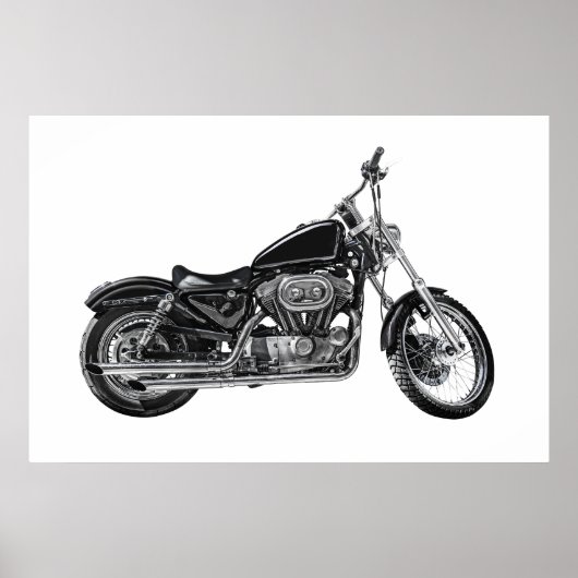 オートバイV ポスター (正面)
