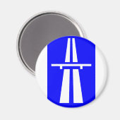 オートバーン標識 マグネット (正面/裏面)