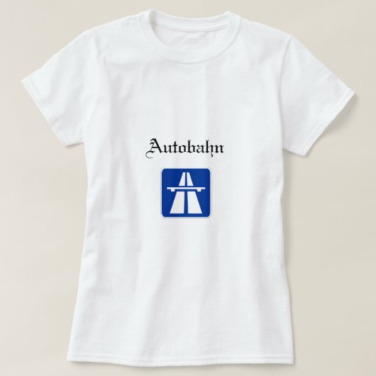 オートバーン・ウォメンスTシャツ Tシャツ (デザイン正面)