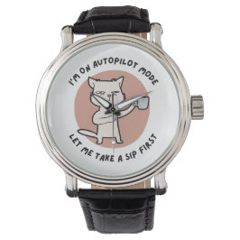 オートパイロットモードおもしろいCat 腕時計