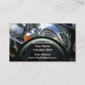 オートビジネスカードオートバイ 名刺 (裏面)