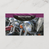 オートビジネスカードオートバイ 名刺 (正面)