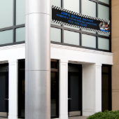 オートブレーキ修理工場のパーソナライズ 横断幕 (ビルの外側)