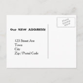 オートホームRVインマイアミ引っ越しました 案内ポストカード (裏面)