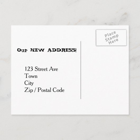 オートホームRVインマイアミ引っ越しました 案内ポストカード (裏面)