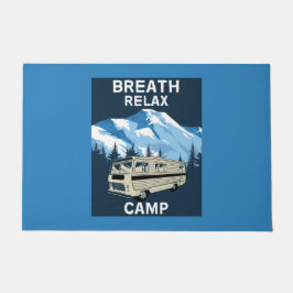 オートホームRV |キャンパー | Travel Van |レトロマグ ドアマット