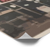 オートマットホーン&ハードアートタイムスクエアニューヨーク,ヴィンタ ポスター (角)