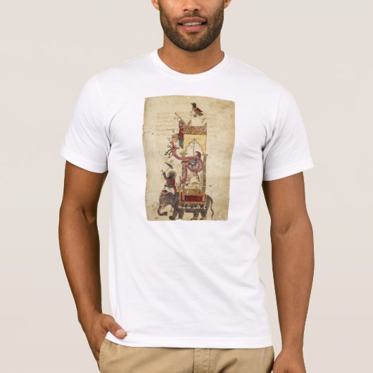 オートマトンの象時計 Tシャツ (正面)
