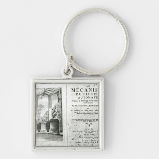 オートマトン、frontispieceのイラストレーション キーホルダー (正面)