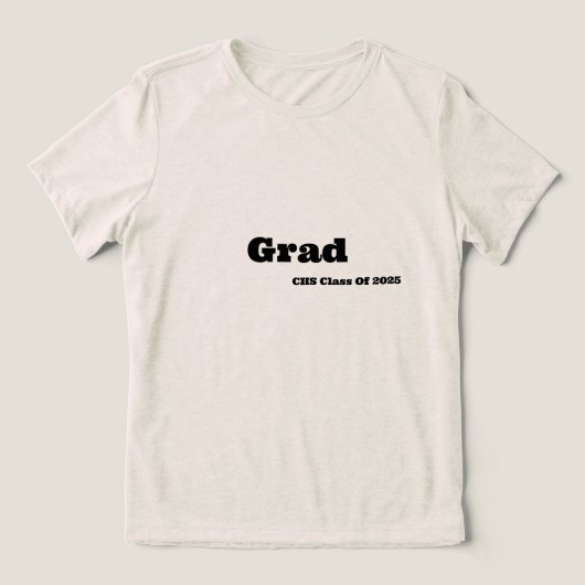 オートミール女子のTシャツ トライブレンドTシャツ (デザイン正面)