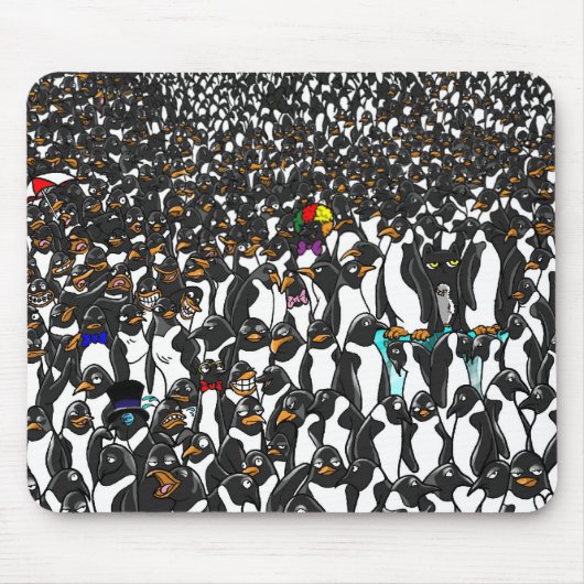 オートムギおよびペンギン2のマウスパッド マウスパッド (正面)