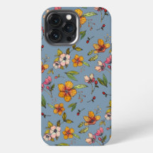 オートムナル フローラル iPhone カバー