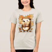 オートムンハリネズミ トライブレンドＴシャツ (正面)