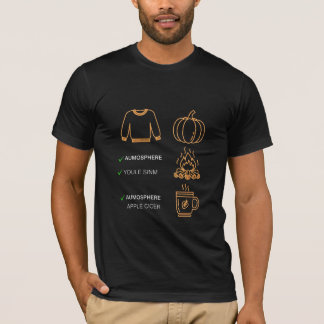 オートムンビブスチェックリストアイコン Tシャツ