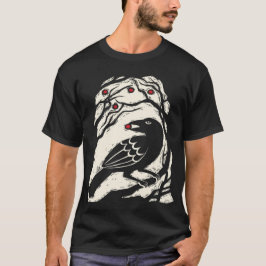 オートムンベリーズバードプリントエッセンシャル Tシャツ