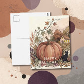 オートムンポンプキン ハロウィン ポストカード