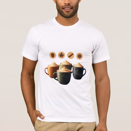 オートムンラテ コーヒーマグ Tシャツ (正面)