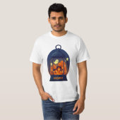 オートムンランタンサンクスギビングシャツ Tシャツ (正面フル)