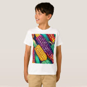 オートムン・カラード・コーン Tシャツ (正面フル)