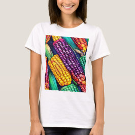 オートムン・カラード・コーン Tシャツ
