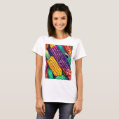 オートムン・カラード・コーン Tシャツ (正面フル)