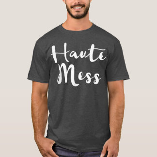 オートメスグラフィックティー熱い混乱 Tシャツ