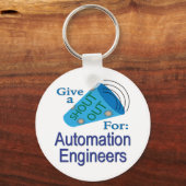 オートメーションエンジニアの声を上げる キーホルダー (正面)