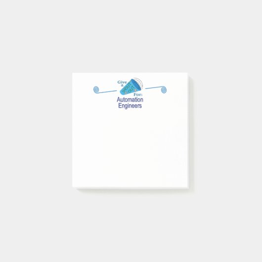 オートメーションエンジニアの声を上げる ポストイット (正面)