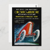 オートモトクラブマントヴァノレトロ1924 ポストカード (正面/裏面)