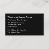 オートモーツホームとトラベルモーターリング 名刺 (裏面)