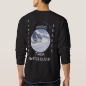 オートルートハイカー スウェットシャツ (裏面)