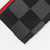 オートレーシングデザインフリースブランケット フリースブランケット (角)