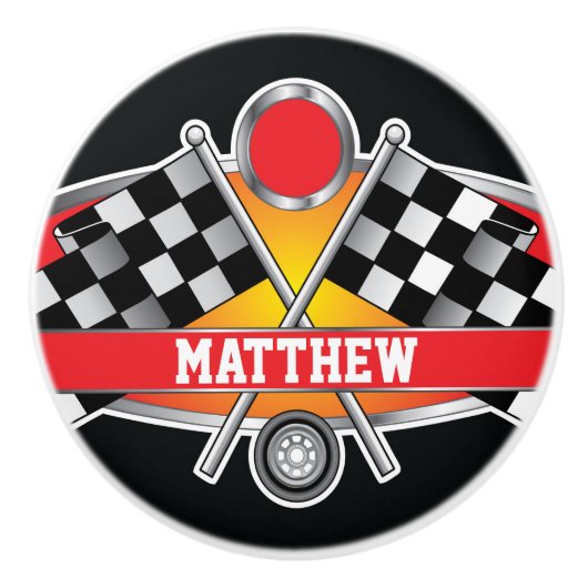 オートレーシングドロワーノブ セラミックノブ (正面)