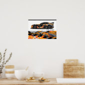 オートレーシングポスター ポスター (キッチン)
