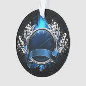 オートレーシング – レースカーオーナメント オーナメント (正面)