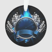 オートレーシング – レースカーオーナメント オーナメント (正面)