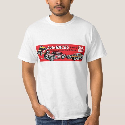 オートレースのダンベリーの公平な高速自動車道路Racearena SNYRA Tシャツ (正面)