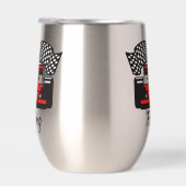オートレースデザイン熱ワインタンブラー (右面)