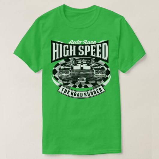 オートレース高速 Tシャツ (デザイン正面)