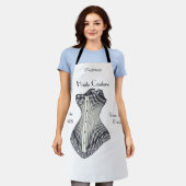 オートーオートクチュールコルセットサンダー_コーブ エプロン (着用した状態)