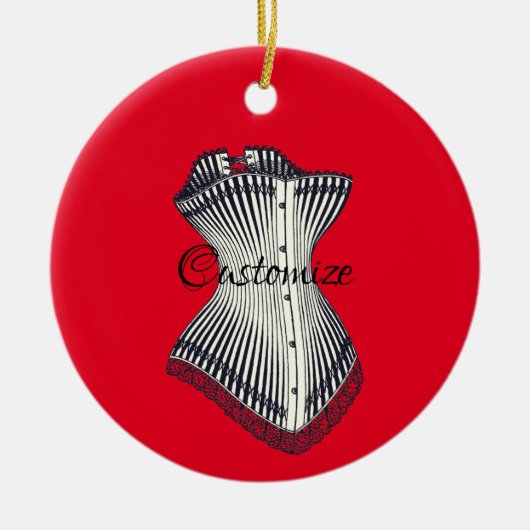 オートーオートクチュールコルセットサンダー_コーブ セラミックオーナメント (正面)